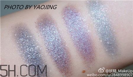 mac le disko dazzleshadow眼影色号_试色图